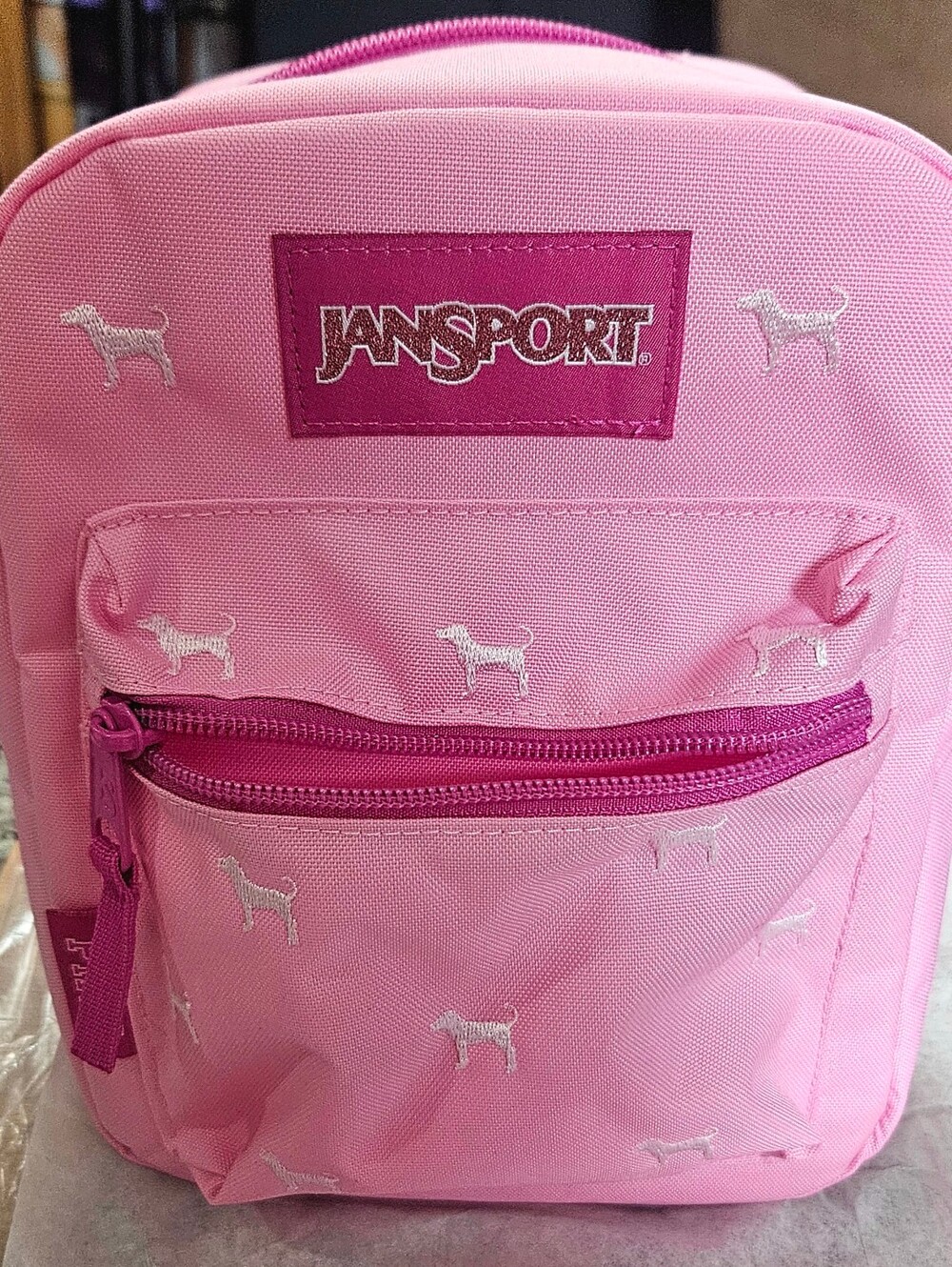 Jansport x PINK Victoria's Secret Limited PINK ICE DOG Big Break Lunch Bag NEW - Picture 6 of 6